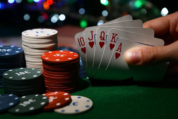 ind777 mobile app interface showing live blackjack table and account menu
